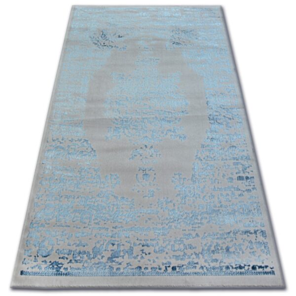 Dywany Lusczow Kusový koberec MANYAS Mariet sivo-modrý
