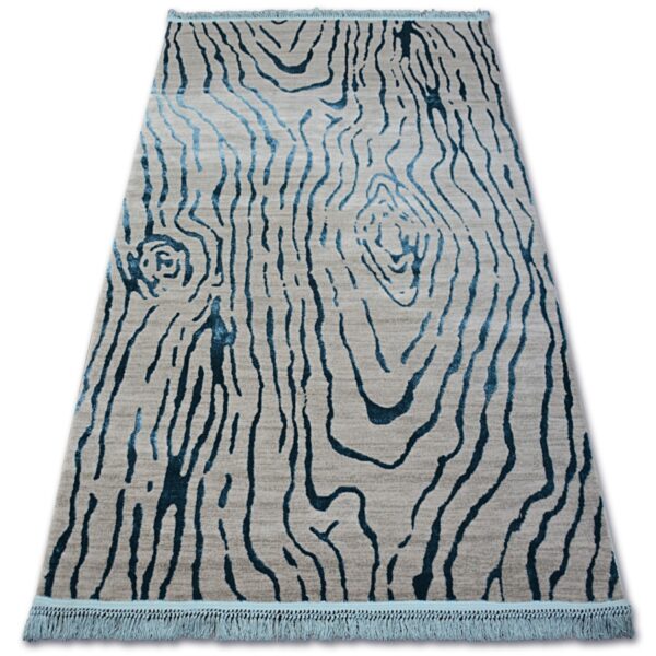 Dywany Lusczow Kusový koberec MANYAS Noria sivomodrý