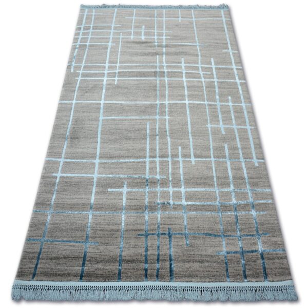Dywany Lusczow Kusový koberec MANYAS Herro sivo-modrý