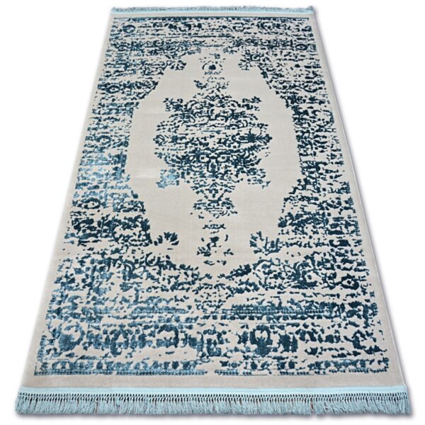 Dywany Lusczow Kusový koberec MANYAS Fegy sivo-modrý