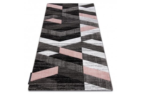 Dywany Lusczow Kusový koberec ALTER Bax pruhy ružový