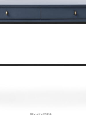 Konsimo Psací stůl GEMMA modrý