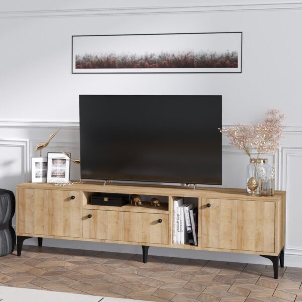 Hanah Home TV stolík Penny 180 cm dub