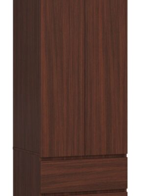 Ak furniture Šatníková skriňa Star 60 cm wenge