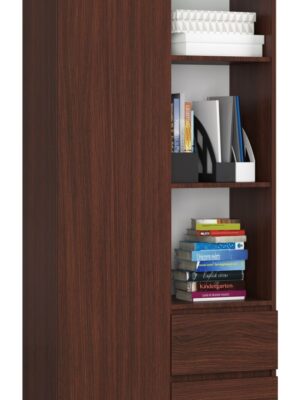 Ak furniture Skriňa Rexa 80 cm wenge