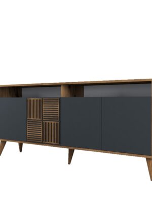 Kalune Design Komoda Milan dub wotan/antracit