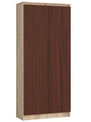 Ak furniture Skriňa Rexa III 80 cm dub sonoma/wenge