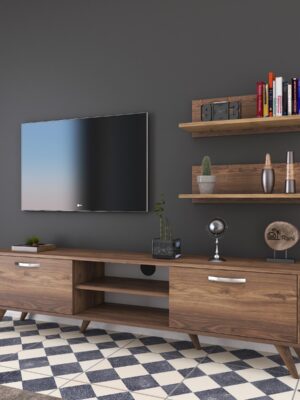 Kalune Design TV stolek M48 180 cm ořech