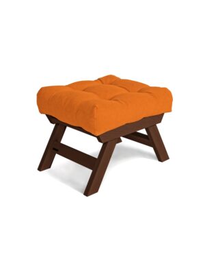 MarLiving Taburet BREEZIO 03 55 cm z masivu/oranžový