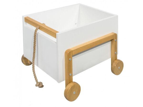 Kocot kids Detský úložný box Victor 60 cm biely