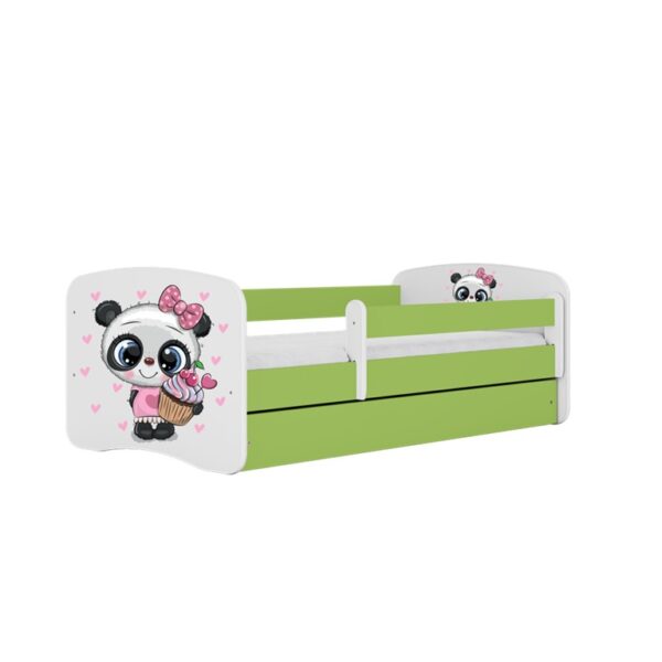 Kocot kids Detská posteľ Babydreams panda zelená