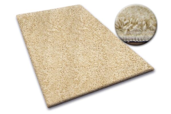 Dywany Lusczow Kusový koberec SHAGGY Izebelie 5 cm cesnakový
